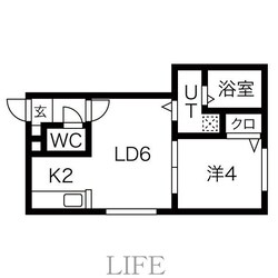 グランセ月寒の物件間取画像